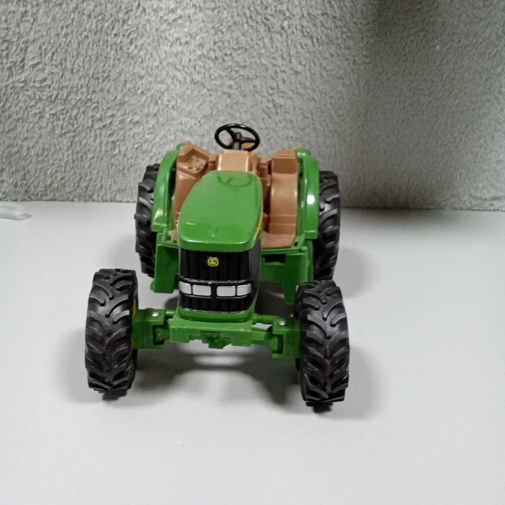 John Deere Ertl Green Toy Tractor Plastic Rolling‎ Farm Vehicle G0314WY00 Kids